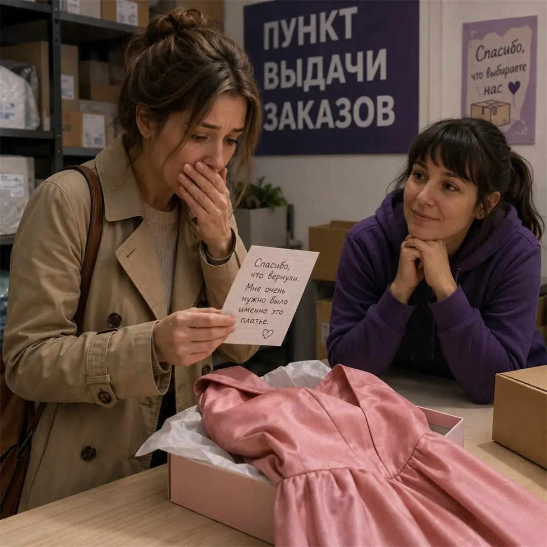 Платье вернулось с чужой запиской