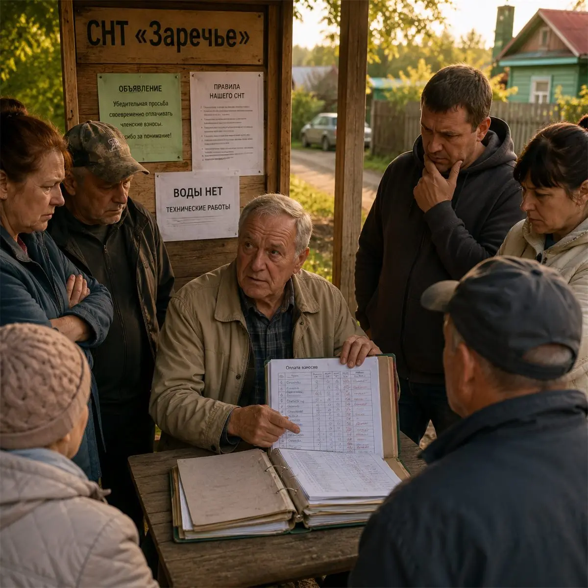 Председатель молчал до последнего